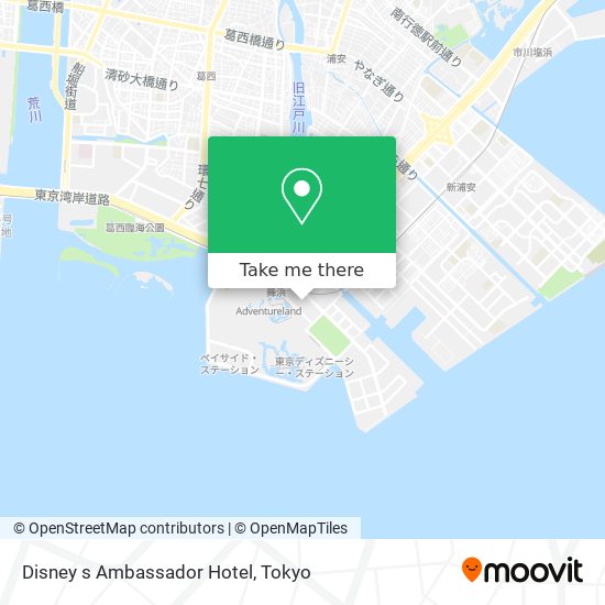 Disney s Ambassador Hotel map