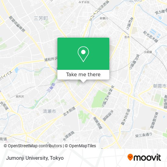 Jumonji University map