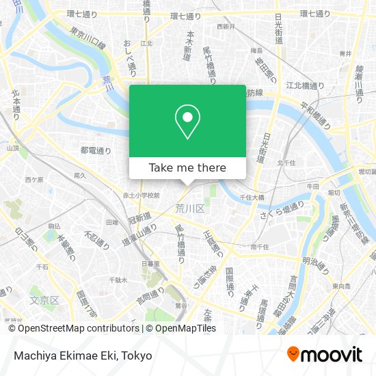 Machiya Ekimae Eki map