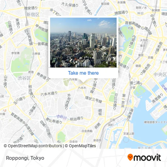 Roppongi map