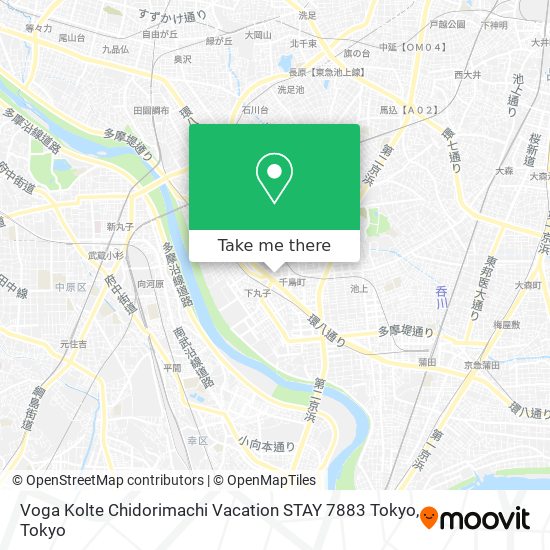 Voga Kolte Chidorimachi Vacation STAY 7883 Tokyo map