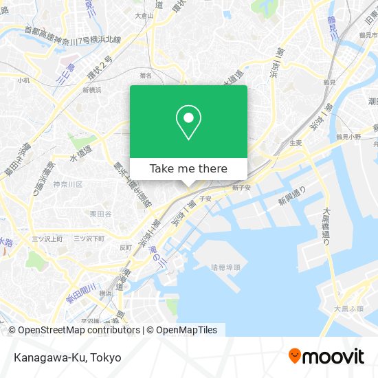 Kanagawa-Ku map