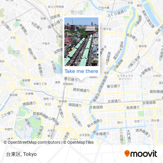 台東区 map