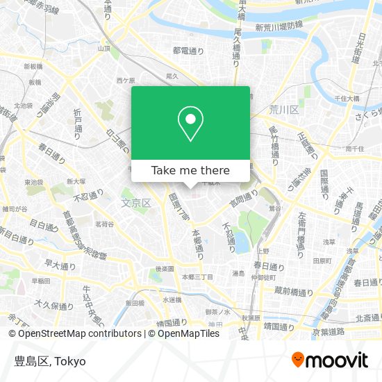 豊島区 map