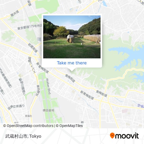 武蔵村山市 map