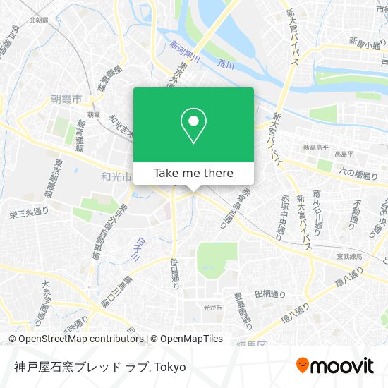 神戸屋石窯ブレッド ラブ map