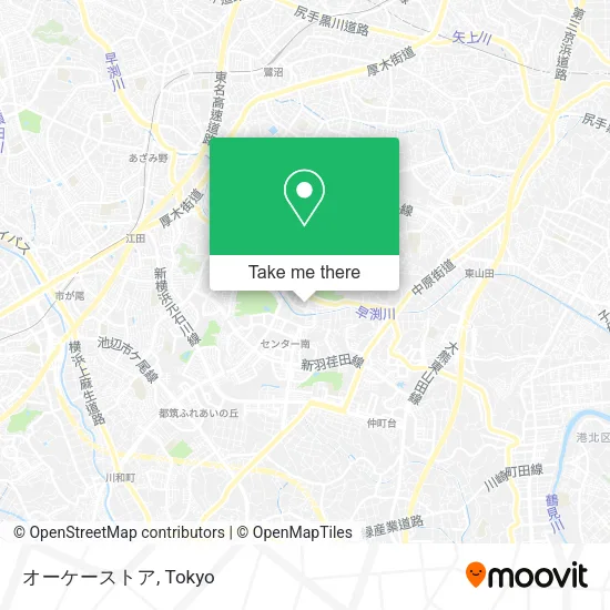 オーケーストア map