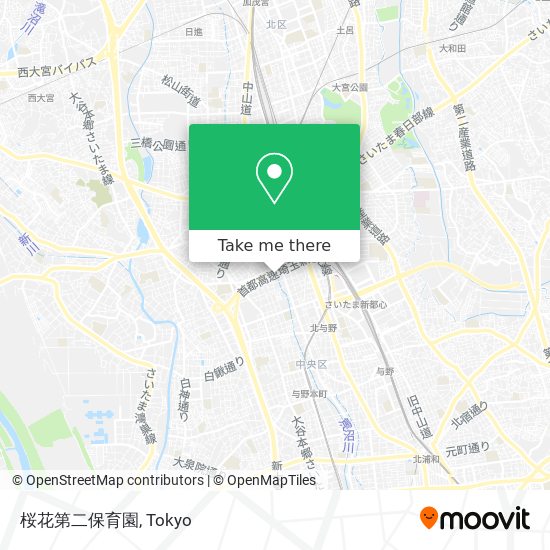 桜花第二保育園 map