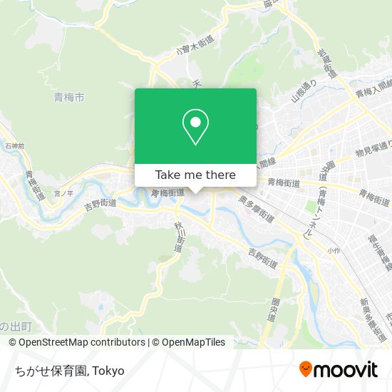 ちがせ保育園 map