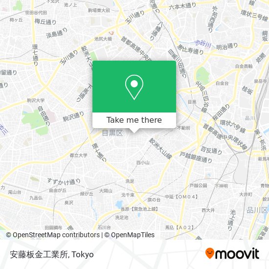 安藤板金工業所 map