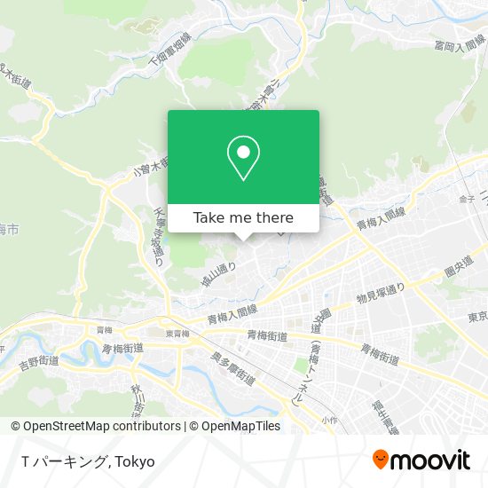 Ｔパーキング map