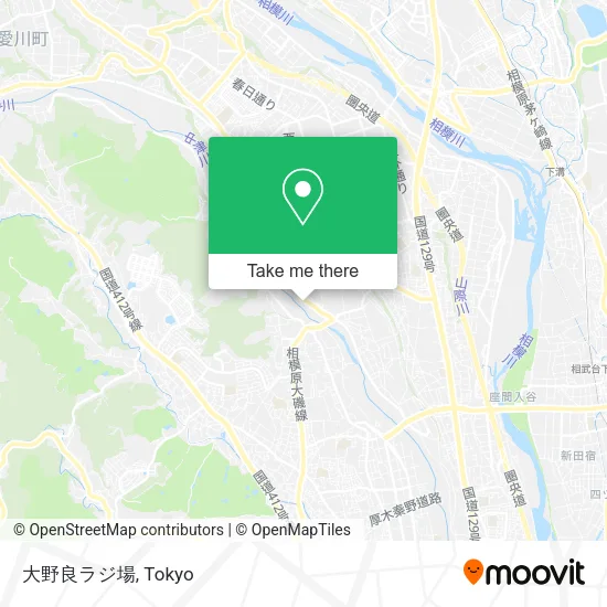 大野良ラジ場 map