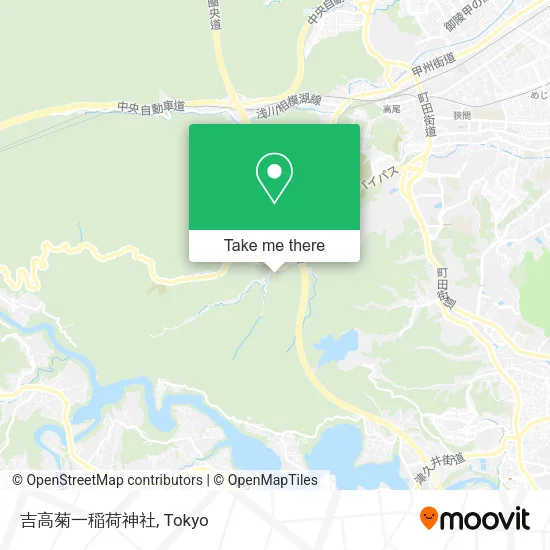 吉高菊一稲荷神社 map