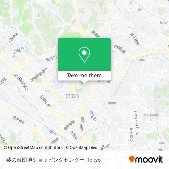藤の台団地ショッピングセンター map