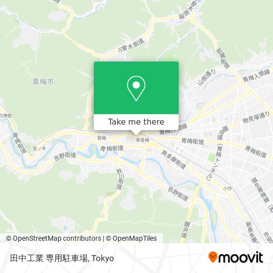 田中工業 専用駐車場 map