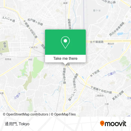 通用門 map