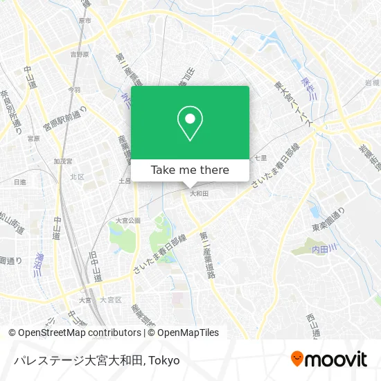 Palais Stage Omiya Owada map