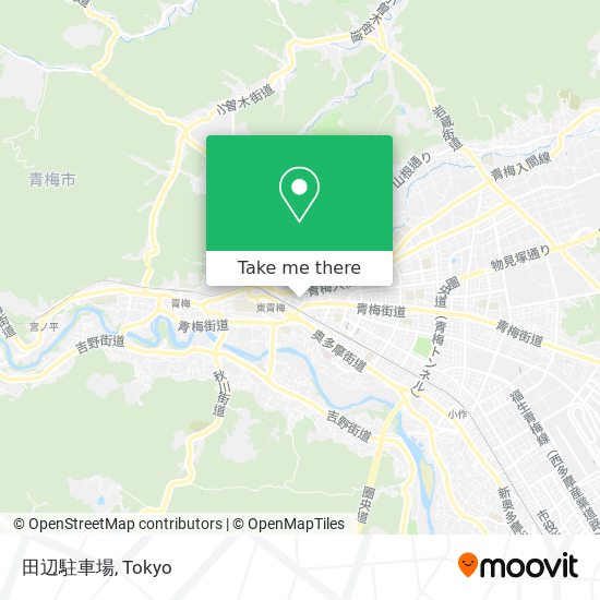田辺駐車場 map