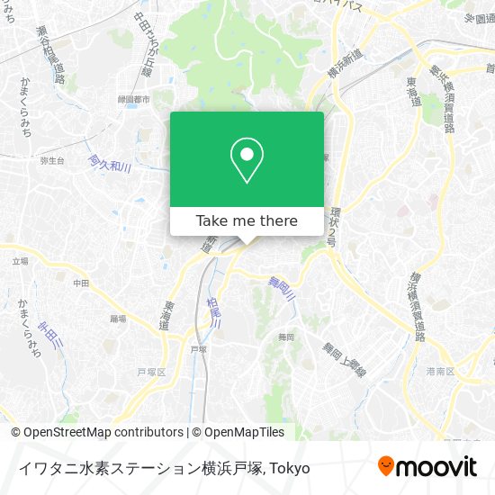 イワタニ水素ステーション横浜戸塚 map