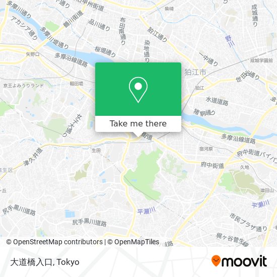 大道橋入口 map
