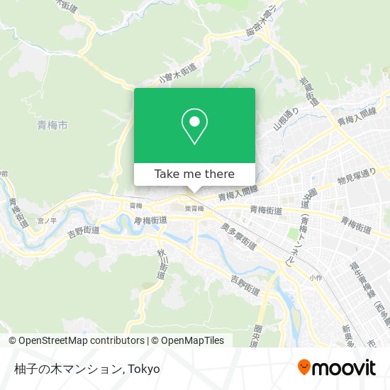 柚子の木マンション map