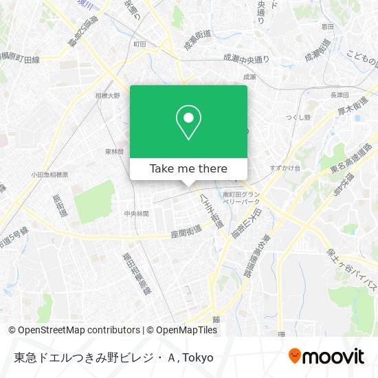 東急ドエルつきみ野ビレジ・Ａ map