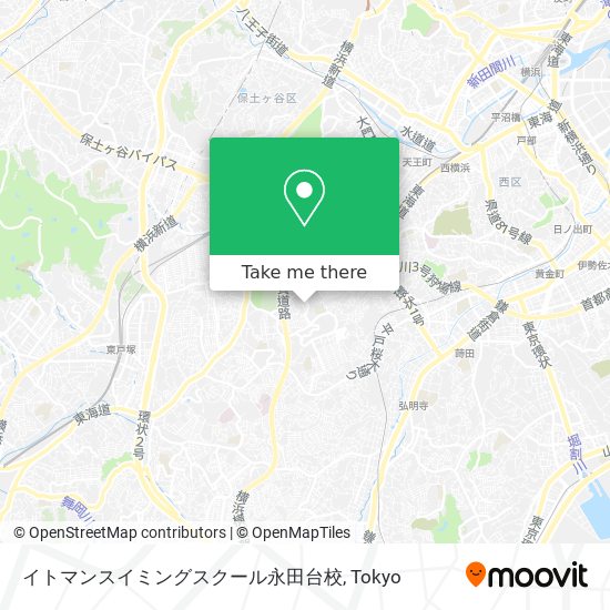 イトマンスイミングスクール永田台校 map