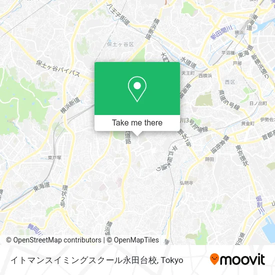 イトマンスイミングスクール永田台校 map