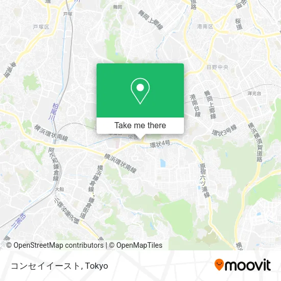 コンセイイースト map