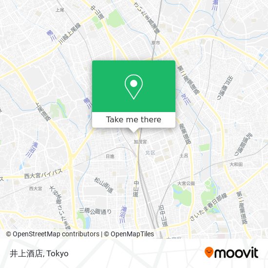 井上酒店 map