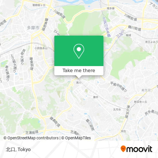 北口 map