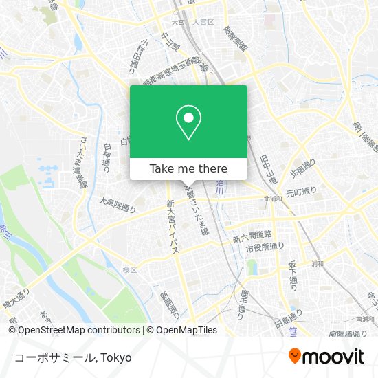 コーポサミール map