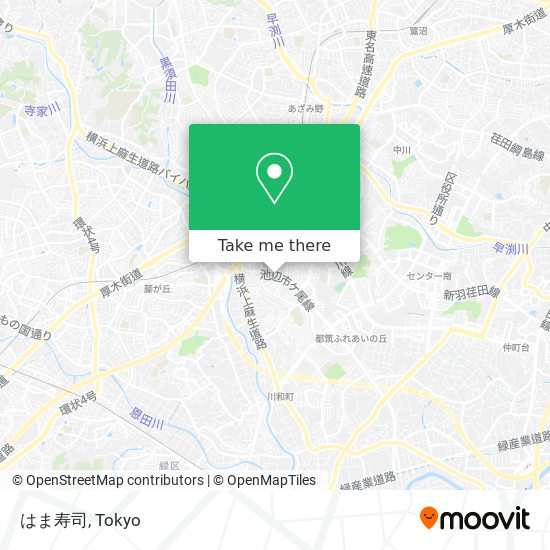 はま寿司 map