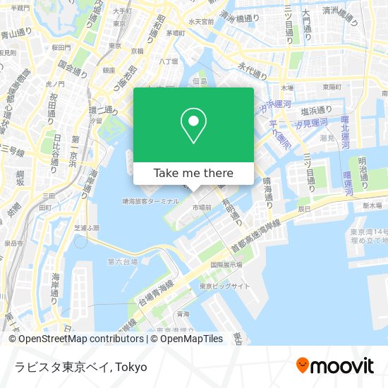 ラビスタ東京ベイ map