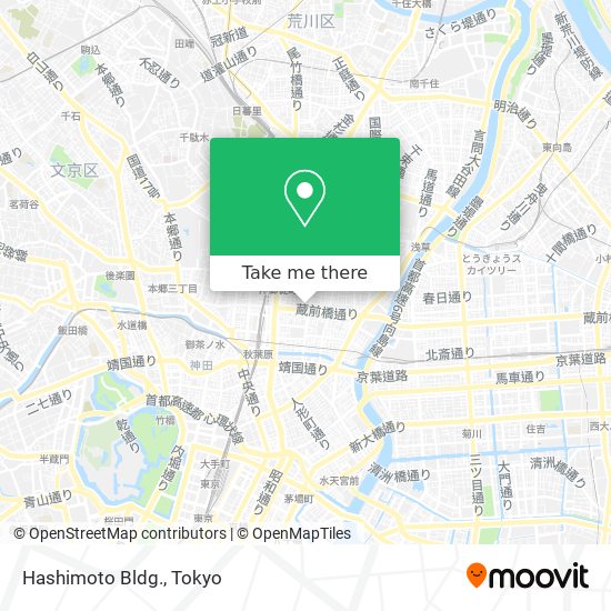 Hashimoto Bldg. map