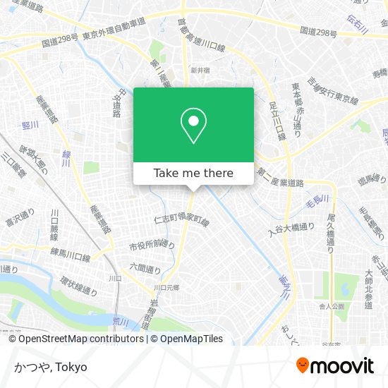 かつや map