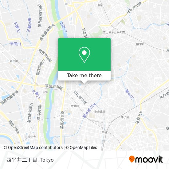 西平井二丁目 map