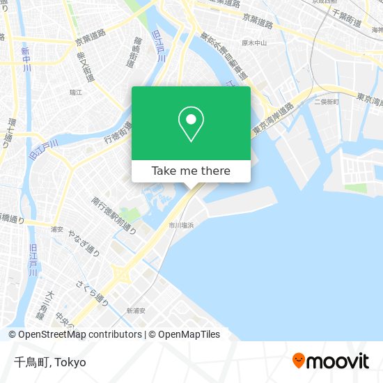 千鳥町 map