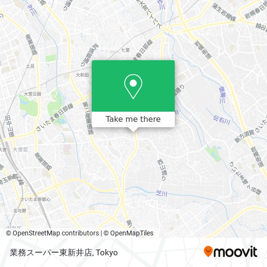 業務スーパー東新井店 map