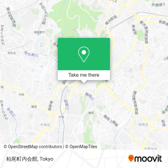 柏尾町内会館 map
