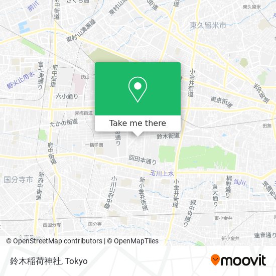鈴木稲荷神社 map