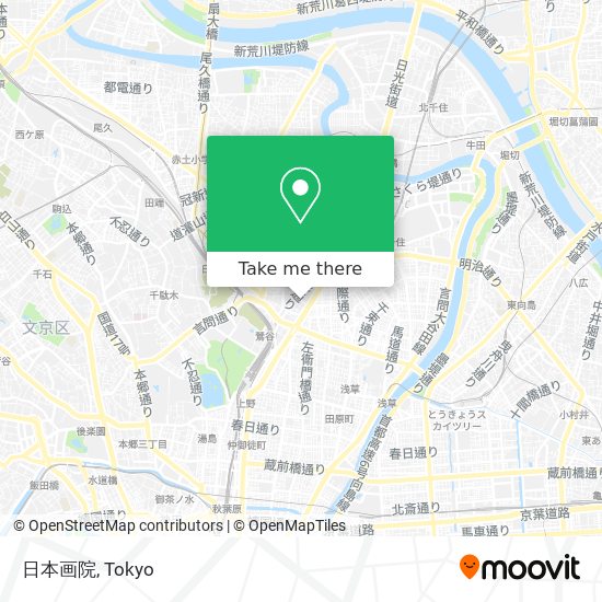 日本画院 map