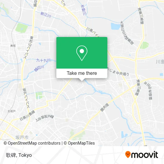 歌碑 map