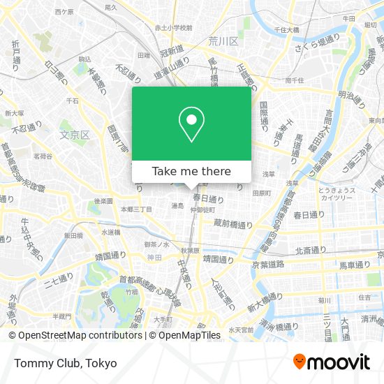 Tommy Club map