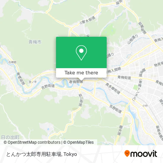 とんかつ太郎専用駐車場 map