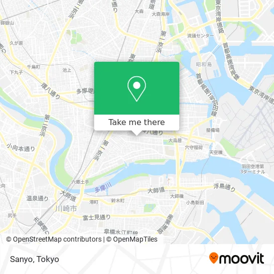 Sanyo map