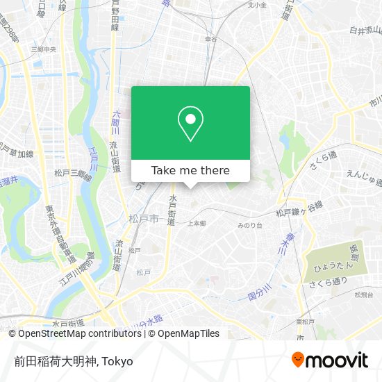 前田稲荷大明神 map