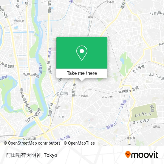 前田稲荷大明神 map