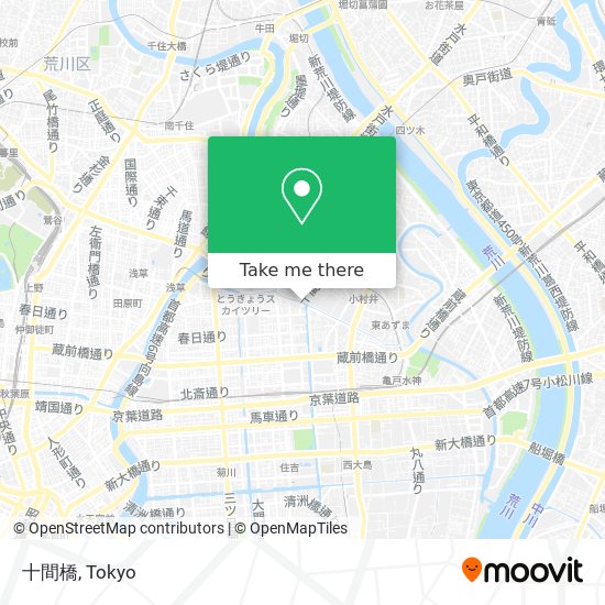 十間橋 map