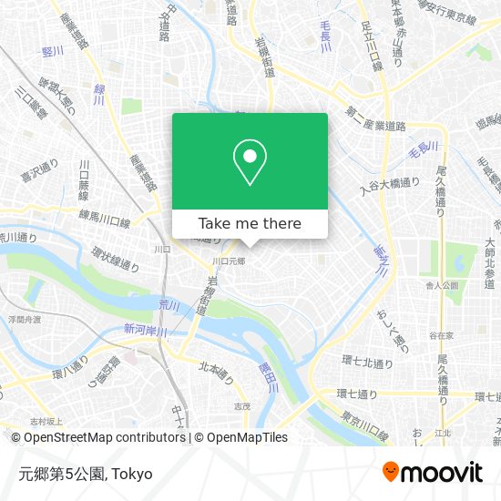 元郷第5公園 map